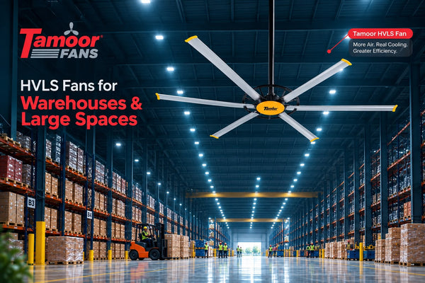 HVLS Fans for Warehouses & Large Spaces