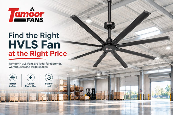 HVLS Fan Price in Pakistan: Ultimate Buying Guide