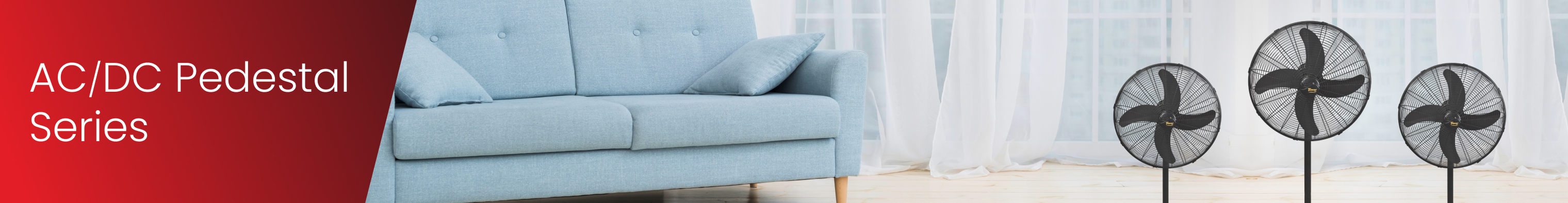 AC/DC Pedestal Series – Tamoor Fans