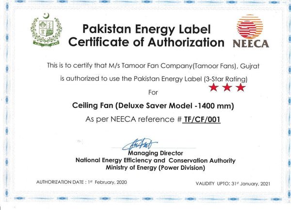 Neeca Certificate